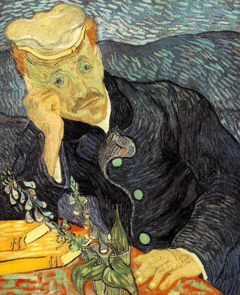 portrait of dr. gachet