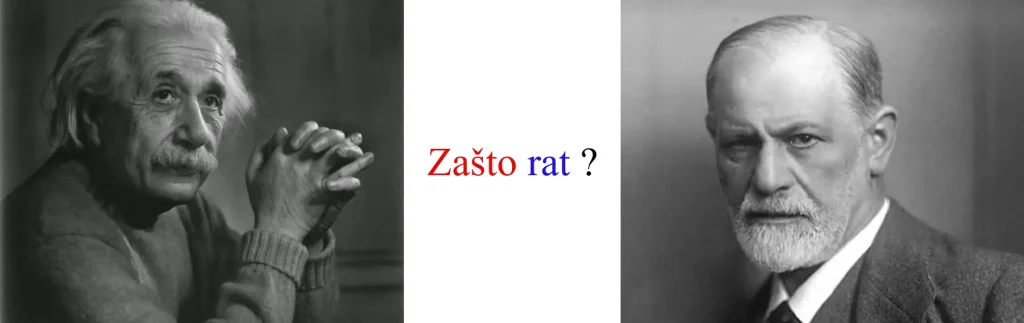 Ajnstajn Frojd Zasto Rat