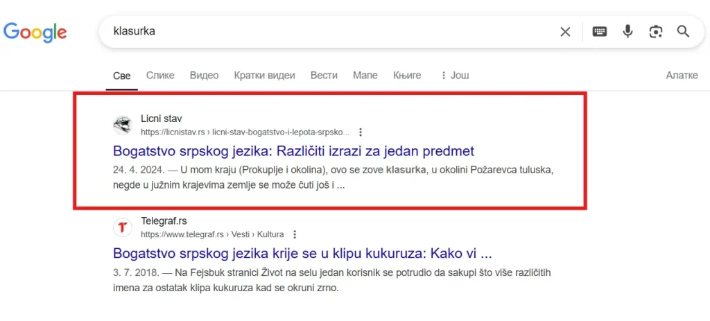 seo licnistav